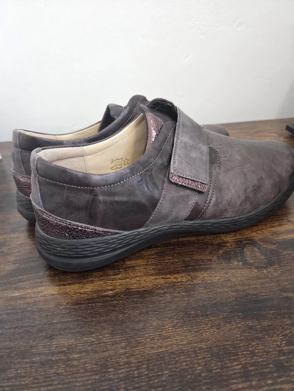 Fidelio Hallux HiEnergy Wechselfußbett Comfort Shoe Leather Arch Support Men 8.5